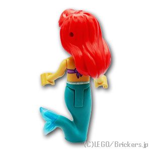 LEGO® ミニフィグ アリエル(マーメイド) - ディズニープリンセス 【DP227】 MF-DP227 