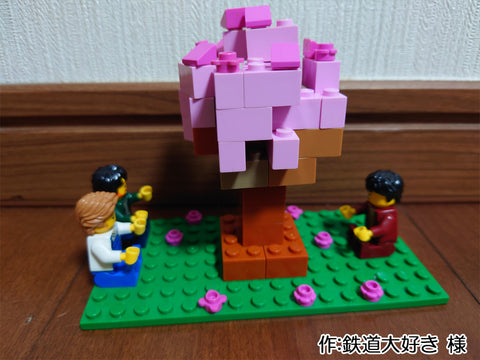 お花見（鉄道大好き 様）