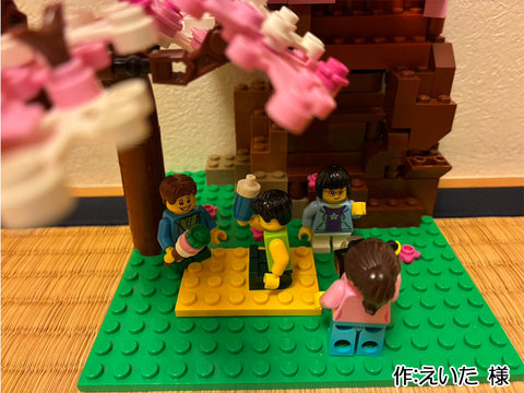 家族でお花見（えいた 様）