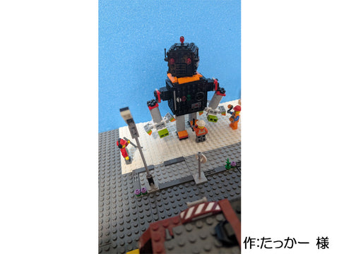 黒いロボット（たっかー 様）