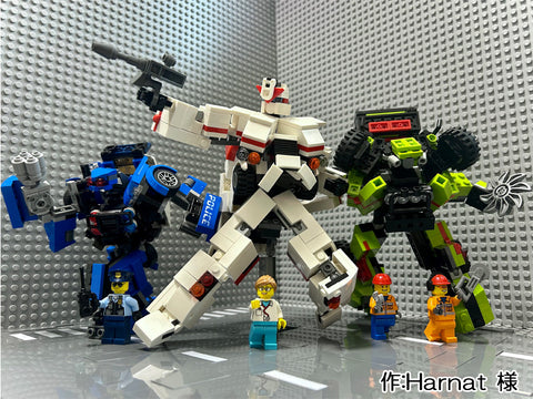 Harnat様の作品『完全変形！お仕事ロボット』