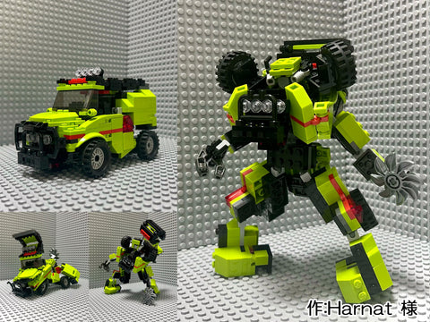 Harnat様の作品『完全変形！お仕事ロボット』