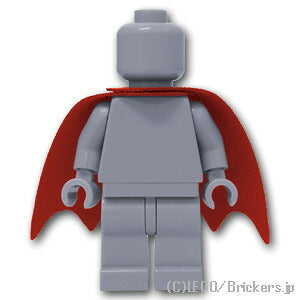 LEGO® パーツ カスタムミニフィグマント バットマン：[Red / レッド] cp-cfm-bsc-021 