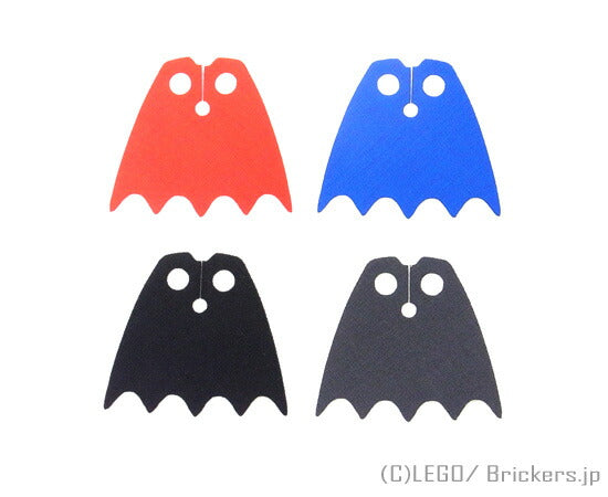 LEGO® パーツ カスタムミニフィグマント バットマン：[Red / レッド] cp-cfm-bsc-021 