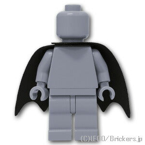 LEGO® パーツ カスタムミニフィグマント バットマン：[Black / ブラック] cp-cfm-bsc-026 