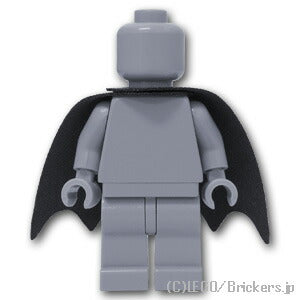 LEGO® パーツ カスタムミニフィグマント バットマン：[Dark Bluish Gray / ダークグレー] cp-cfm-bsc-199 
