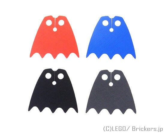 LEGO® パーツ カスタムミニフィグマント バットマン：[Dark Bluish Gray / ダークグレー] cp-cfm-bsc-199 