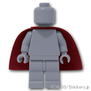 LEGO® パーツ カスタムミニフィグマント スタンダード：[Dark Red / ダークレッド風] cp-cfm-sc-154 