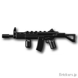 LEGO® パーツ アサルトライフル 89式小銃 レンジャーバージョン 89RV：[Black / ブラック] cp-sdt-89rv-026 