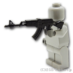LEGO® パーツ アサルトライフル AK-47：[Black / ブラック] cp-sdt-ak47-026 