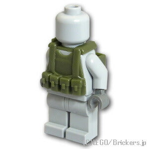 LEGO® パーツ タクティカルベスト B12：[Tank Green / タンクグリーン] cp-sdt-b12-tg 