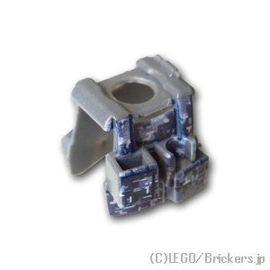LEGO® パーツ タクティカルベスト B12 デジタルブルーカモフラージュ：[Dark Bluish Gray / ダークグレー] cp-sdt-b12dbc-199 