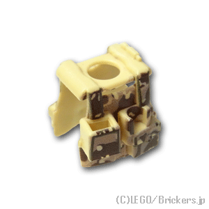 LEGO® パーツ タクティカルベスト B12 デザートカモフラージュ：[Tan / タン] cp-sdt-b12dc-005 