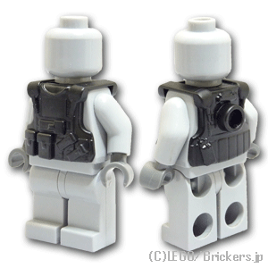 LEGO® パーツ タクティカルベスト B20：[Black / ブラック] cp-sdt-b20-026 