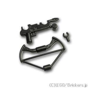 LEGO® パーツ クロスボウ：[Black / ブラック] cp-sdt-be99-026 
