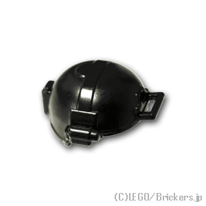 LEGO® パーツ アーミーヘルメット BK1X：[Black / ブラック] cp-sdt-bk1x-026 