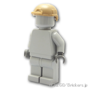 LEGO® パーツ アーミーヘルメット BK1X：[Dark Tan / ダークタン] cp-sdt-bk1x-138 