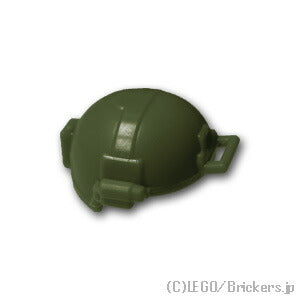 LEGO® パーツ アーミーヘルメット BK1X：[Tank Green / タンクグリーン] cp-sdt-bk1x-tg 
