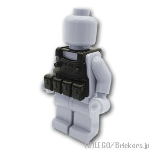 LEGO® カスタムパーツ タクティカルベスト用 ポーチ：[Black / ブラック] CP-SDT-BK31-026 