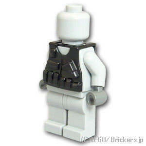 LEGO® パーツ タクティカルベスト BR7：[Black / ブラック] cp-sdt-br7-026 
