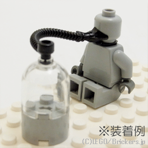 LEGO® パーツ パイロットマスク BU-X5：[Black / ブラック] cp-sdt-bux5-026 