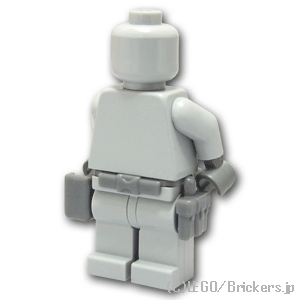 LEGO® パーツ タクティカルベルト G1：[Dark Bluish Gray / ダークグレー] cp-sdt-g1-199 