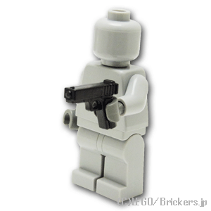 LEGO® パーツ ハンドガン グロック17：[Black / ブラック] cp-sdt-g17-026 