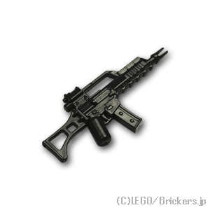 LEGO® パーツ  アサルトライフル G36C：[Black / ブラック] cp-sdt-g36c-026