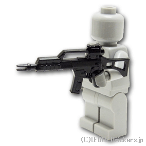 LEGO® パーツ アサルトライフル G36C：[Black / ブラック] cp-sdt-g36c-026 