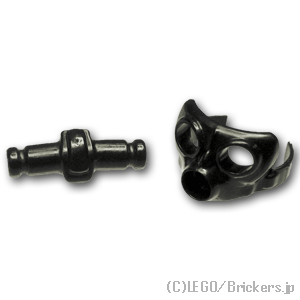 LEGO® パーツ ガスマスク GS00 CA2キャニスター付き：[Black / ブラック] cp-sdt-gs00ca2-026 