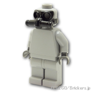 LEGO® パーツ ガスマスク GS00 CA2キャニスター付き：[Black / ブラック] cp-sdt-gs00ca2-026 