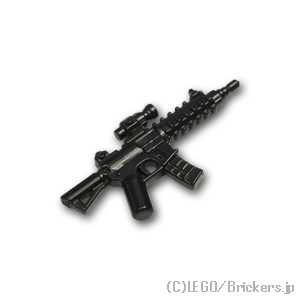 LEGO® パーツ  アサルトライフル HK416：[Black / ブラック] cp-sdt-hk416-026