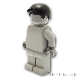 LEGO® パーツ アーミーヘルメット IBH：[Black / ブラック] cp-sdt-ibh-026 