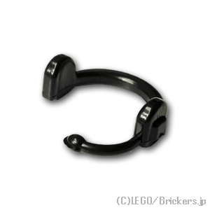 LEGO® パーツ  ヘッドセット JS1：[Black / ブラック] cp-sdt-js1-026
