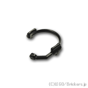 LEGO® パーツ  ヘッドセット JS2：[Black / ブラック] cp-sdt-js2-026