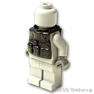 LEGO® パーツ タクティカルベスト L4T：[Black / ブラック] cp-sdt-l4t-026 
