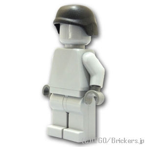 LEGO® パーツ アーミーヘルメット LWH：[Black / ブラック] cp-sdt-lwh-026 