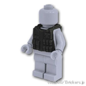 LEGO® パーツ タクティカルベスト M08：[Black / ブラック] cp-sdt-m08-026 