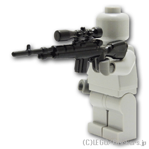 LEGO® パーツ アサルトライフル M14A：[Black / ブラック] cp-sdt-m14a-026 