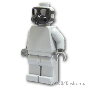 LEGO® パーツ ガスマスク M17：[Black / ブラック] cp-sdt-m17-026 