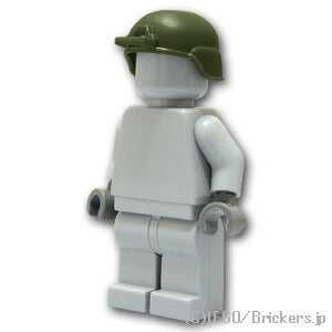 LEGO® パーツ アーミーヘルメット M2002：[Tank Green / タンクグリーン] cp-sdt-m2002-tg 