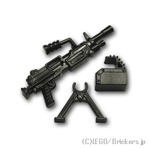 LEGO® パーツ マシンガン M249：[Black / ブラック] cp-sdt-m249-026 