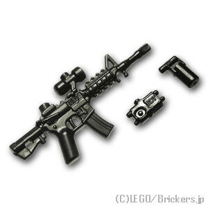LEGO® パーツ アサルトライフル M5A1 R.I.S：[Black / ブラック] cp-sdt-m5a1ris-026 