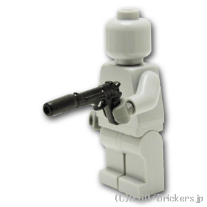 LEGO® パーツ ハンドガン M92FS サイレンサー付き：[Black / ブラック] cp-sdt-m92fsj2-026 