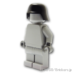 LEGO® パーツ アーミーヘルメット MG0：[Black / ブラック] cp-sdt-mg0-026 