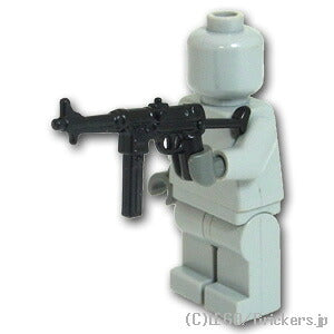 LEGO® パーツ サブマシンガン MP40：[Black / ブラック] cp-sdt-mp40-026 