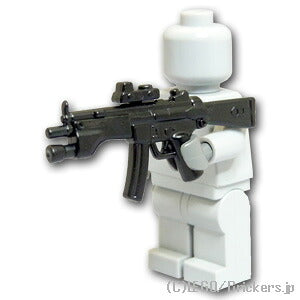 LEGO® パーツ サブマシンガン MP5A4 リフレックスサイト付き：[Black / ブラック] cp-sdt-mp5a4-026 