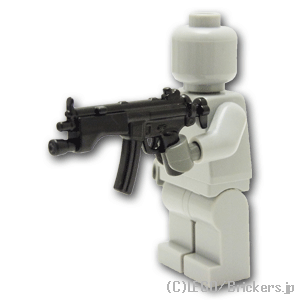 LEGO® パーツ サブマシンガン MP5A5s：[Black / ブラック] cp-sdt-mp5a5s-026 