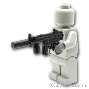 LEGO® パーツ サブマシンガン MP5K：[Black / ブラック] cp-sdt-mp5k-026 
