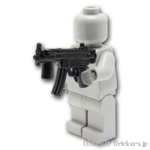 LEGO® パーツ サブマシンガン MP5KS：[Black / ブラック] cp-sdt-mp5ks-026 